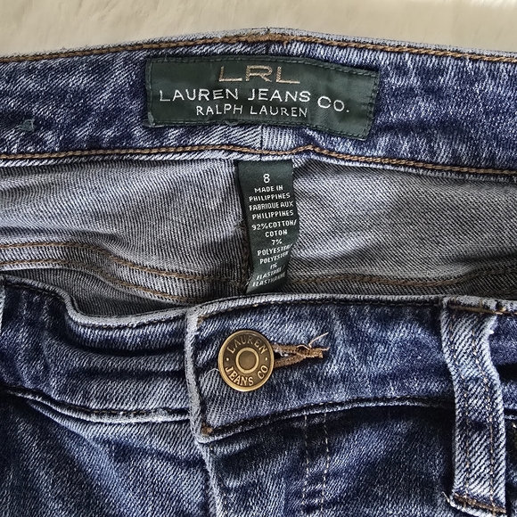 LRL Lauren Jeans Co. Ralph Lauren Straight Leg Denim Jeans - Picture 4 of 8